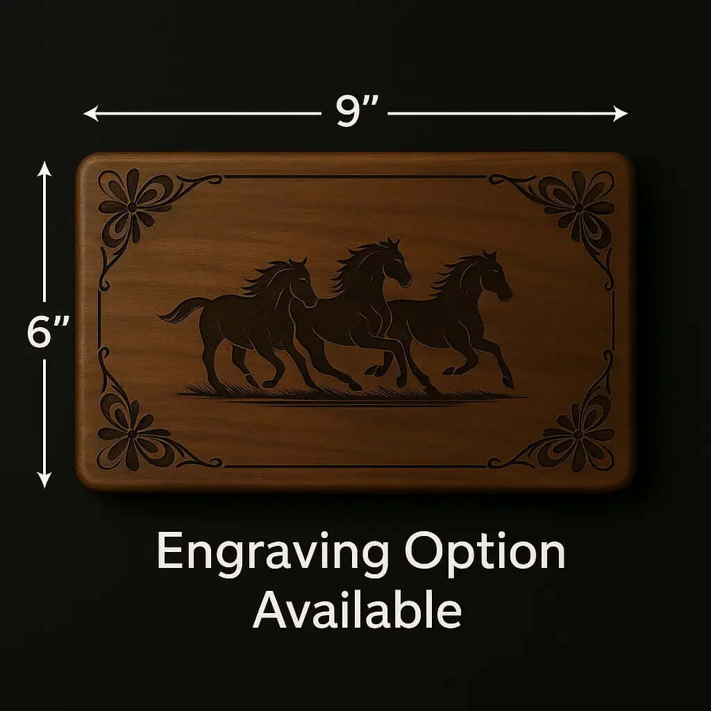 Wooden cutting Board with customize engraving